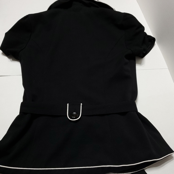 #063 Maurices Small belted jacket blazer - Picture 6 of 9